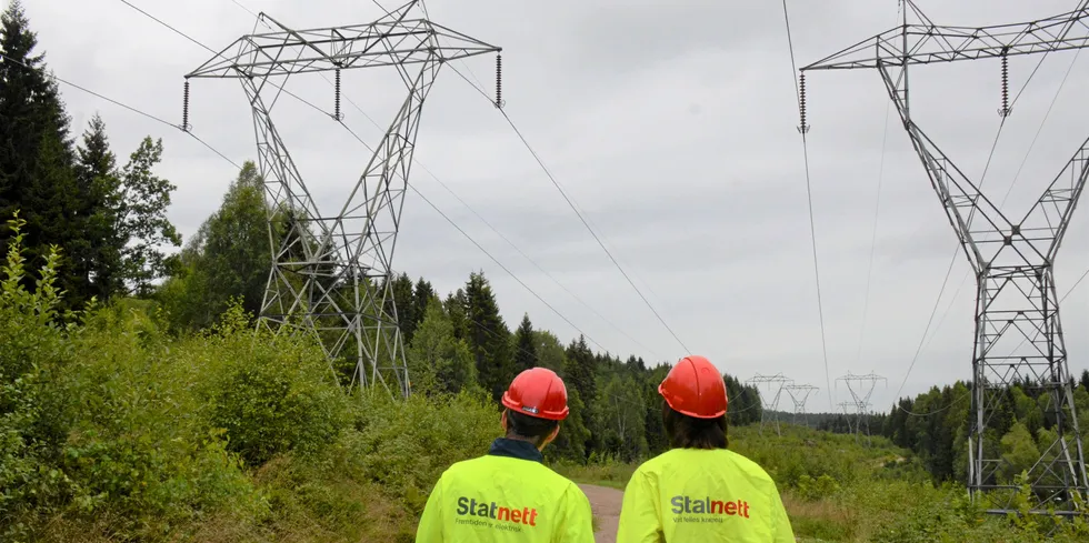 Skal det betales eiendomsskatt for grunn under Statnetts kraftlinjer? Og hvem skal i så fall betale?
