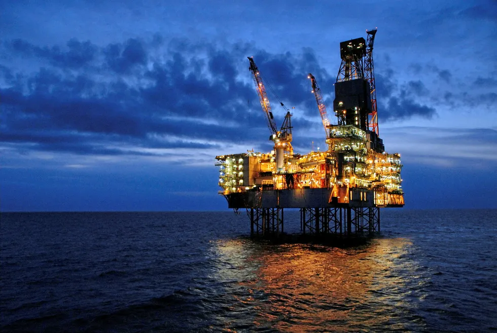 Shah Deniz: in the Caspian Sea