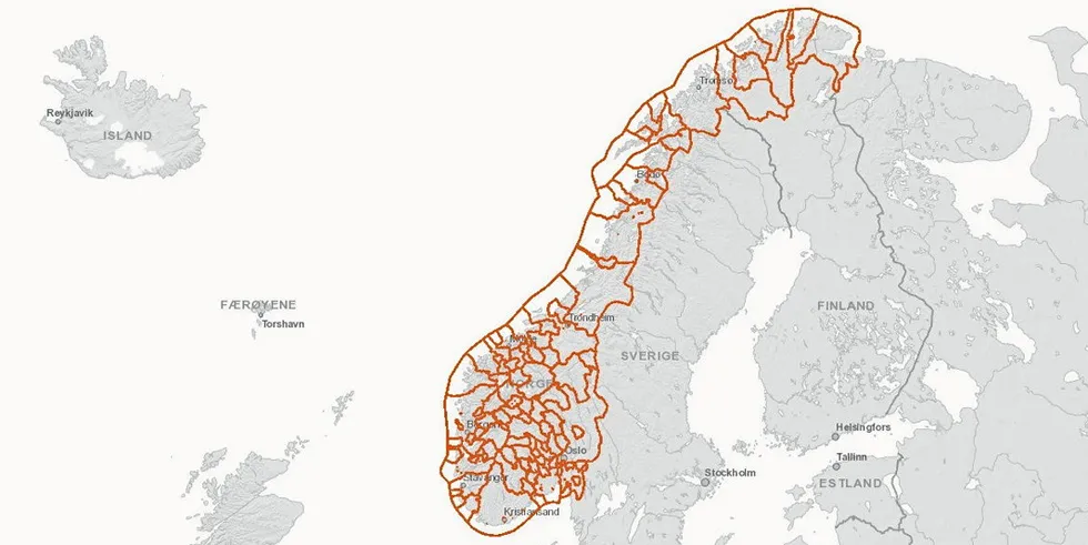 Nettselskapene har monopol i hver sin del av Norge.