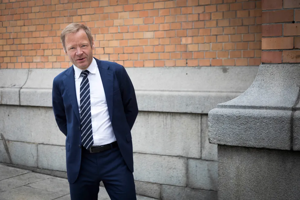 Administrerende direktør Mons Aase i Dof.