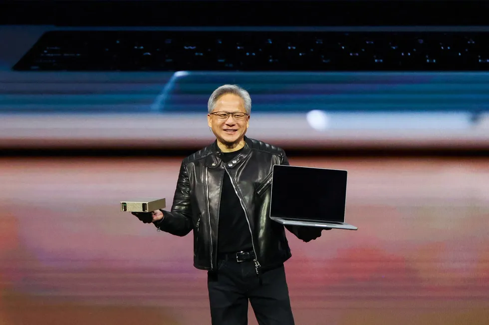 Nvidia-sjef Jensen Huang holdt hovedinnlegget under GPU Technology Conference (GTC) i San Jose, der han skisserte fremtiden for kunstig intelligens og datakraft.