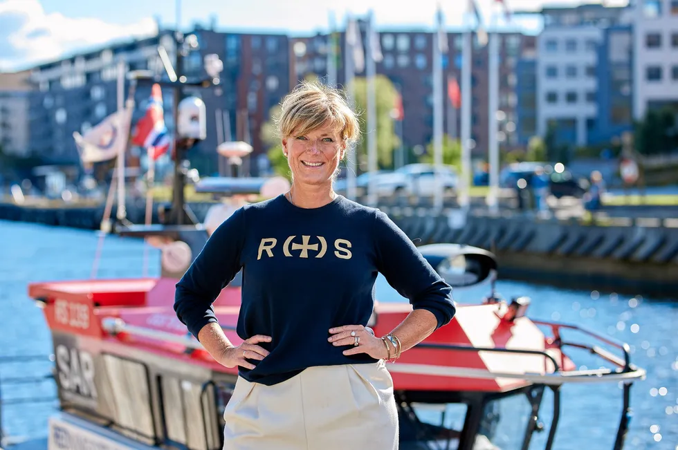 Generalsekretær i Redningsselskapet, Grete Herlofson.