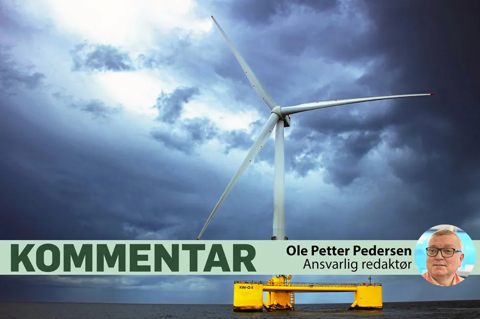 Om vi ikke bygger ut havvind, må vi uansett bygge ut noe annet i stedet. Vi skal slutte med nærmest all fossil energi for å begrense effektene av klimaendringene mest mulig. Oppgaven er nesten ufattelig stor, skriver artikkelforfatteren.