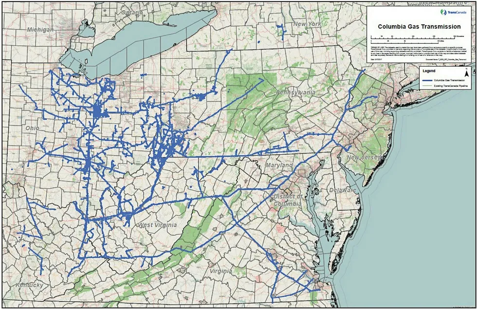 Pipeline blast: on the Columbia Gas Transmission System