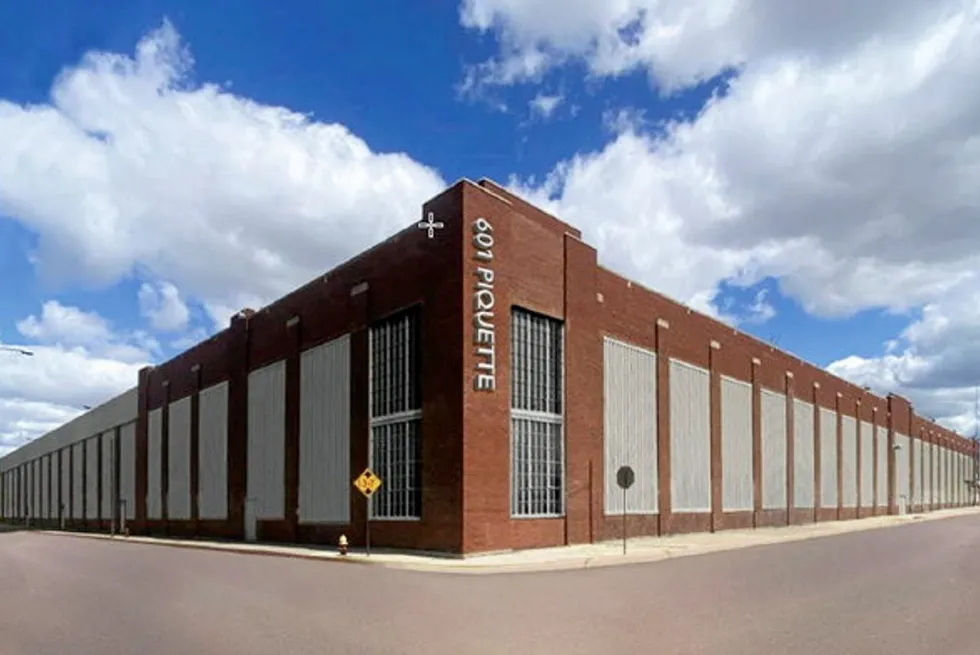 The site of Fortescue's planned manufacturing hub at 601 Piquette Avenue in Detroit, Michigan.