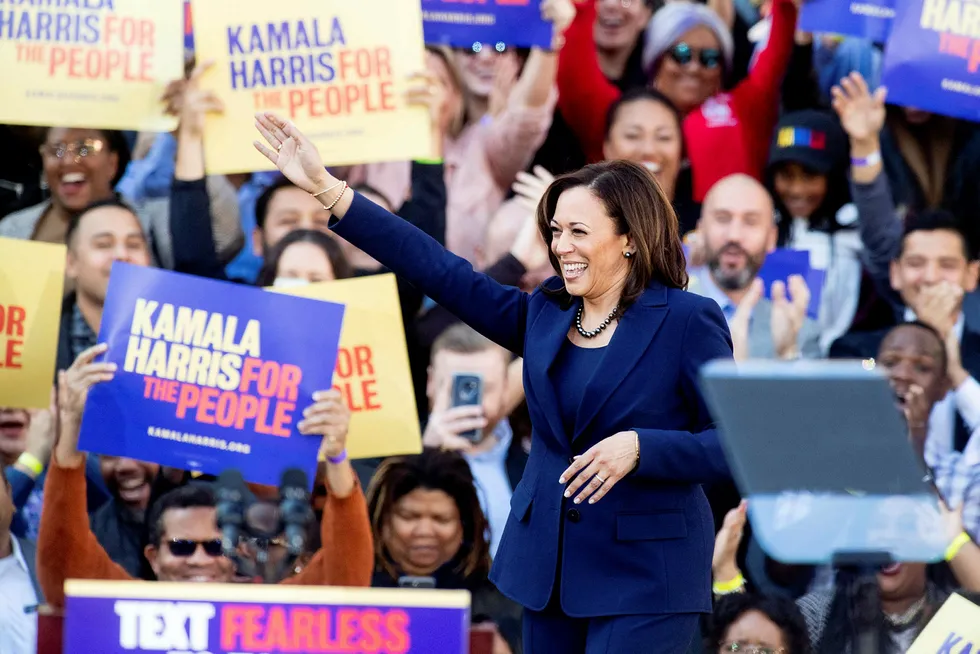 California-senator Kamala Harris lanserte sitt kandidatur i hjembyen Oakland sist søndag. Spørsmålet er om hun har truffet toppformen for tidlig.