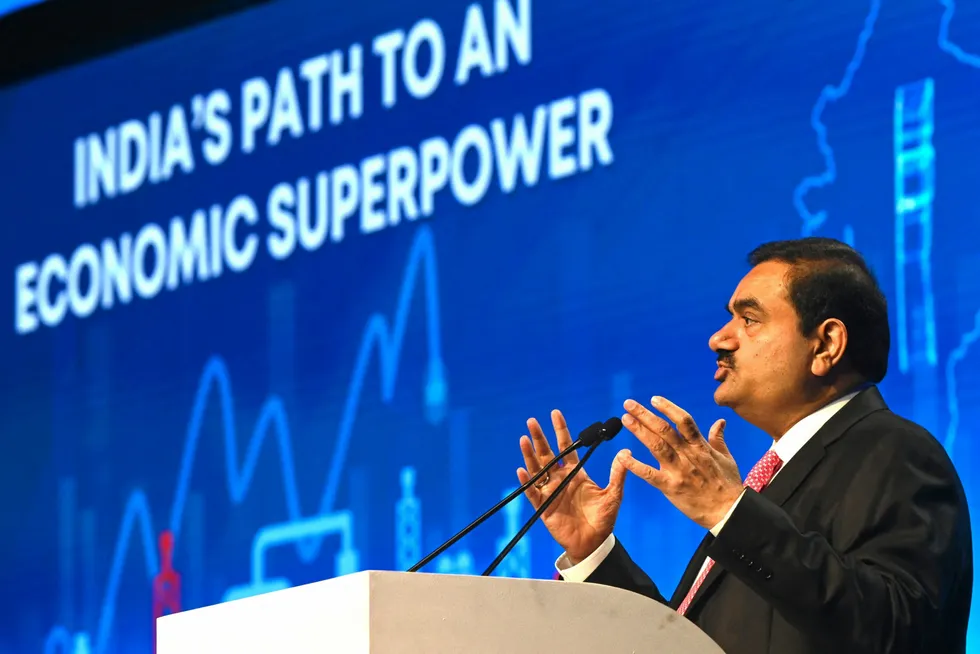 Chairman of Adani Group, Gautam Adani.