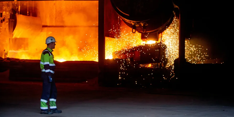 Sauda smelteverk eller Eramet Norway Sauda er blant de 20 industribedriftene med størst strømforbruk i Norge – rundt 650 GWh i 2020.