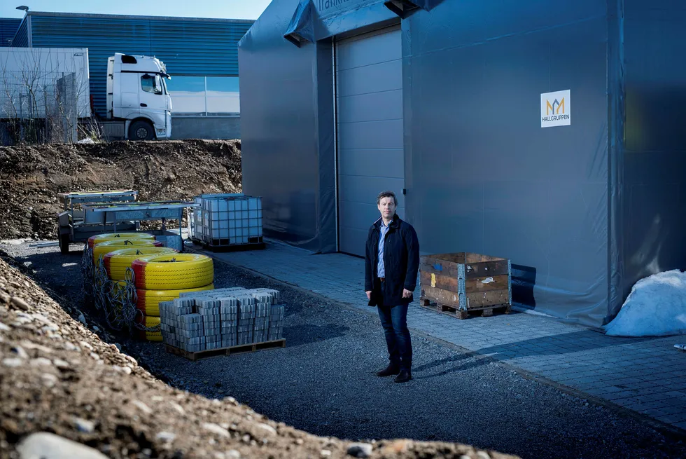 – Jeg fikk ikke lenger være med på beslutninger, sier Hallgruppens leder Lars Dalgaard om årsaken til at han sluttet i O.B. Wiik. Foto: Skjalg Bøhmer Vold