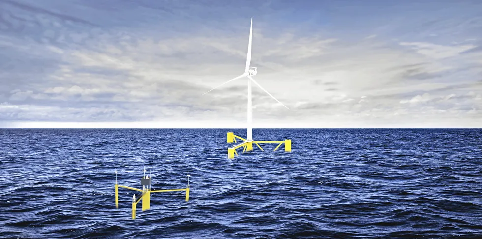 Ocergy's OCG floating wind concept