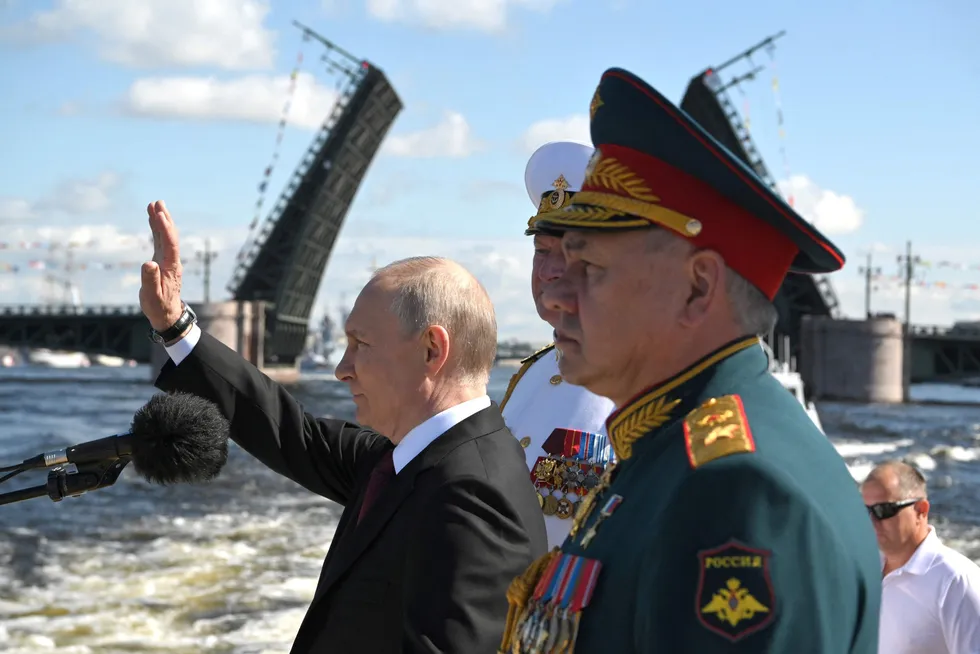 Russian President Vladimir Putin.