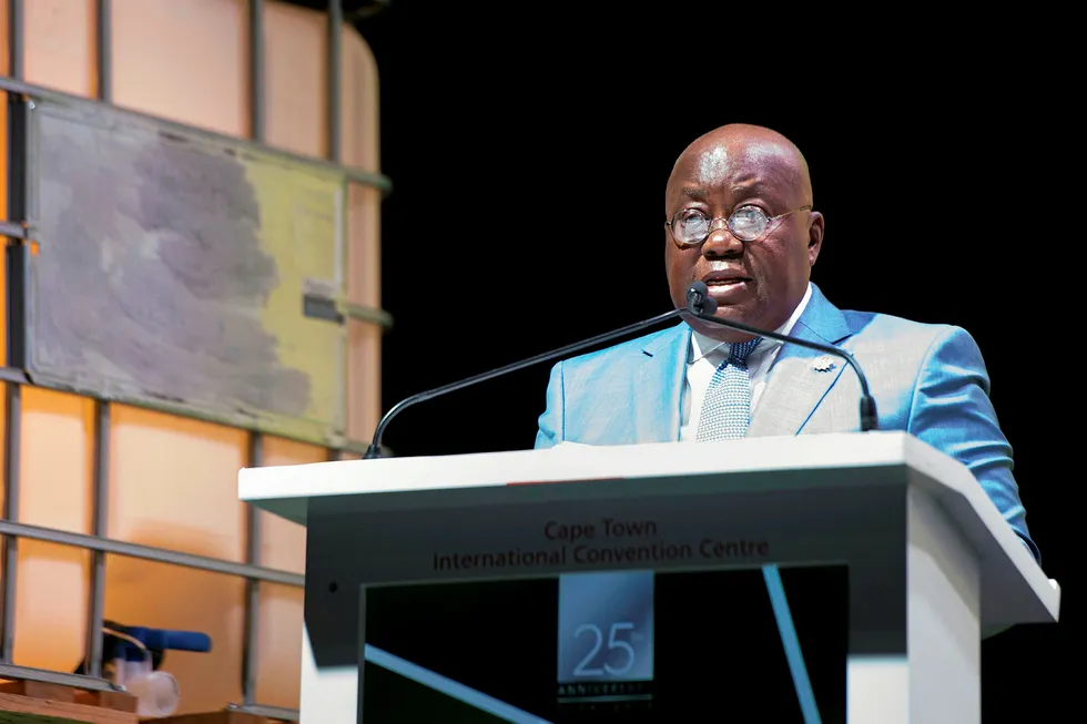 Backing: Ghana's President Nana Akufo-Addo