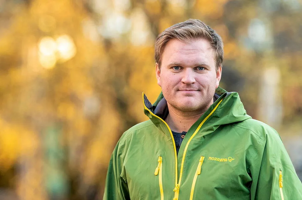 Senterpartiets Aleksander Øren Heen, medlem av Stortingets energi- og miljøkomité.