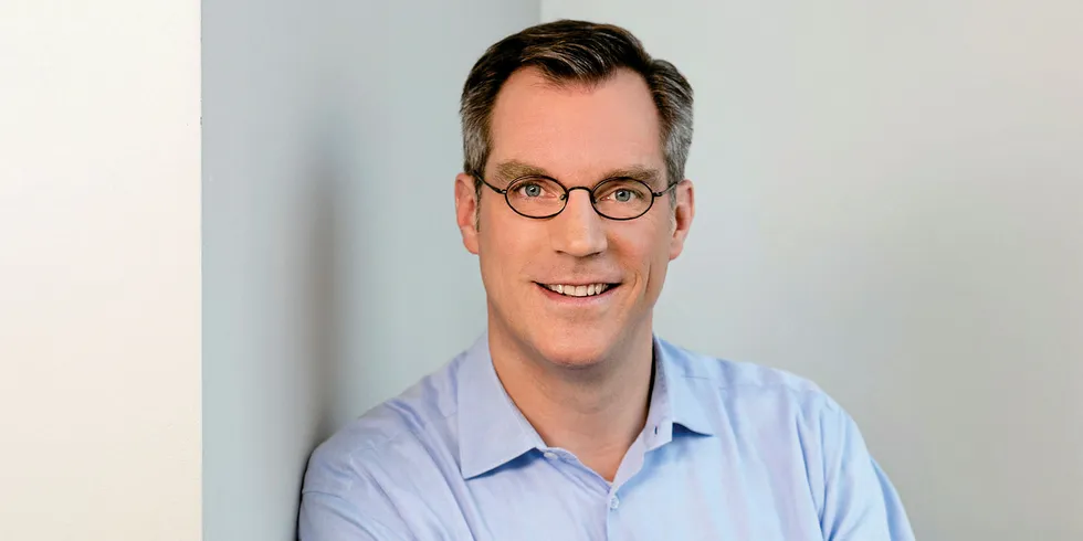 Vattenfall wind chief Gunnar Groebler.