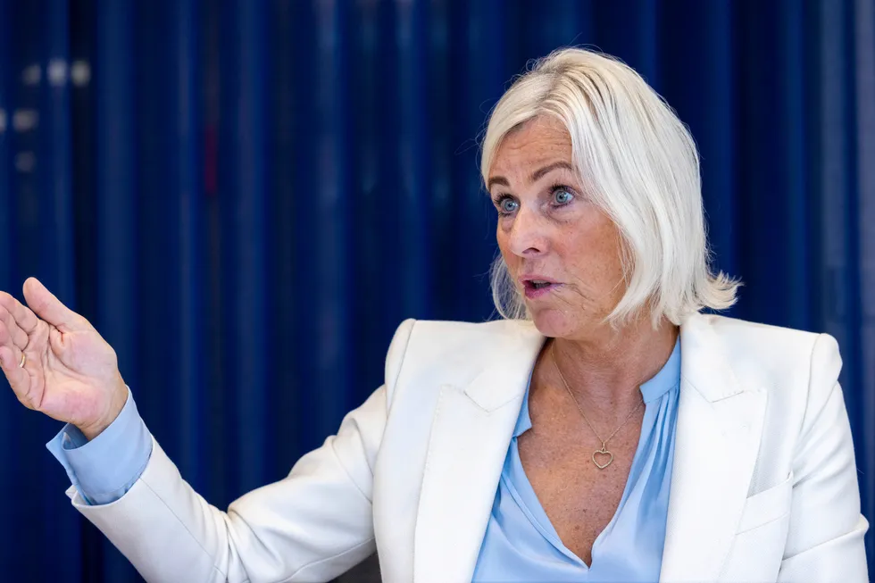 – Gjenvinningen er bra, og markedet er med oss, sier administrerende direktør Tone Lunde Bakker i Eksportfinansiering Norge, som lander bedre enn fryktet etter offshore-krisen.