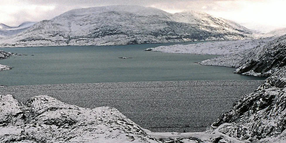 Storglomvassdammen.