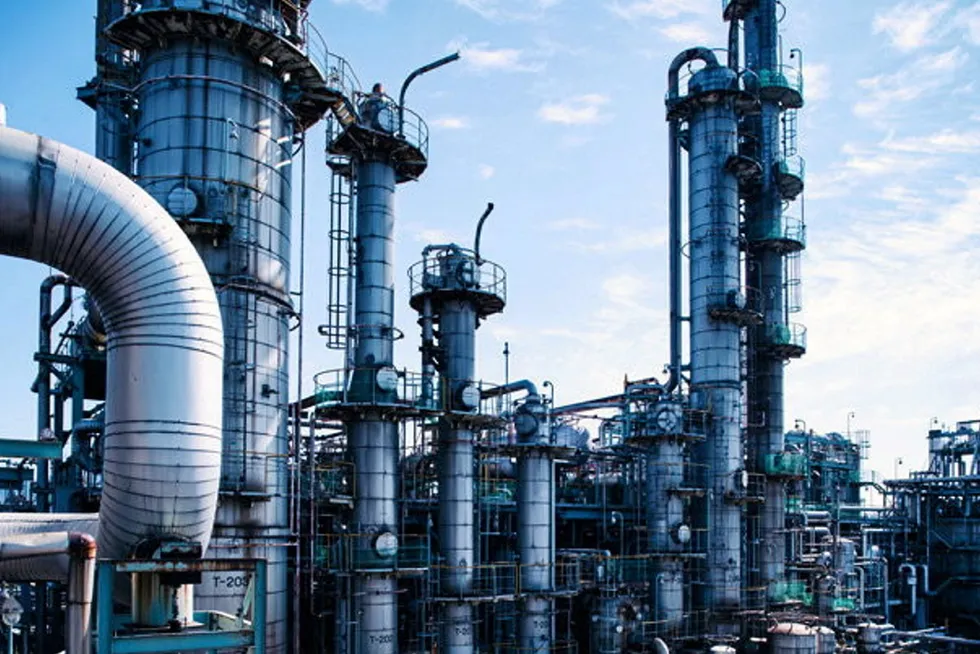 Tokuyama chemical plant.