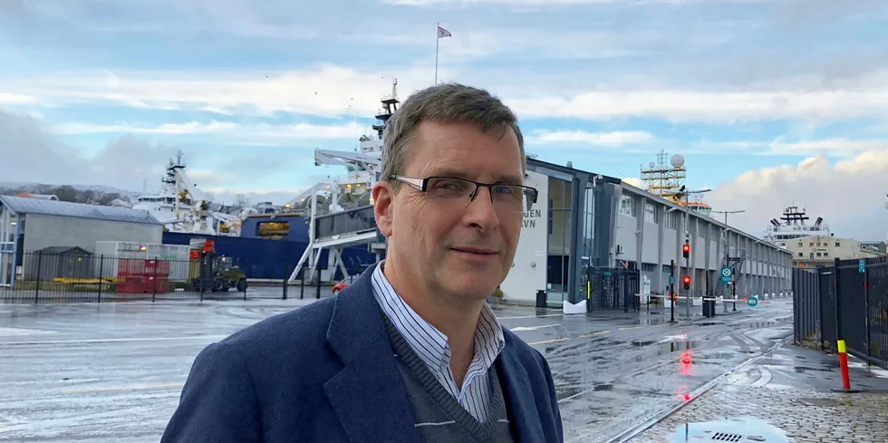 Harald Sveier, teknisk sjef i Lerøy Seafood Group.