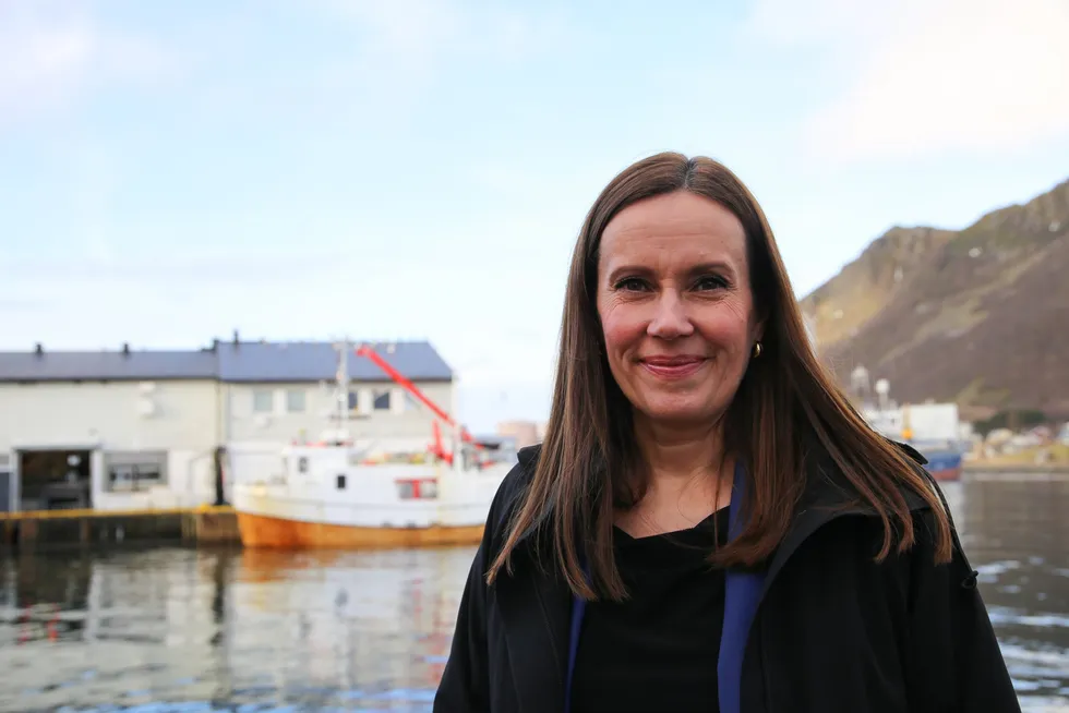 Marianne Sivertsen Næss er Fiskeri- og havminister, og skal presentere regjeringens lovforslag klokken 1300 i dag.