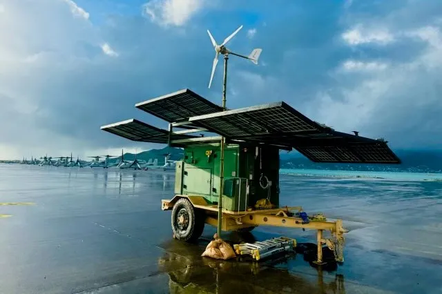 The HyTEC unit at Hickam Air Force base in Hawaii.