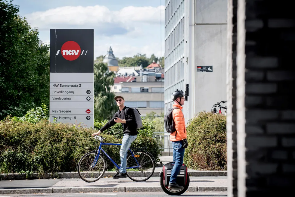 Nav-kontoret på Sagene i Oslo bidrar til den veksten innleggsforfatteren mener å registrere i offenlig aktivitet.