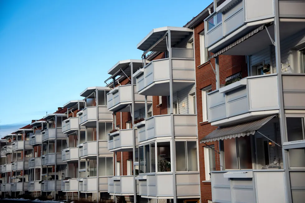 Obos-leiligheter på Lambertseter.