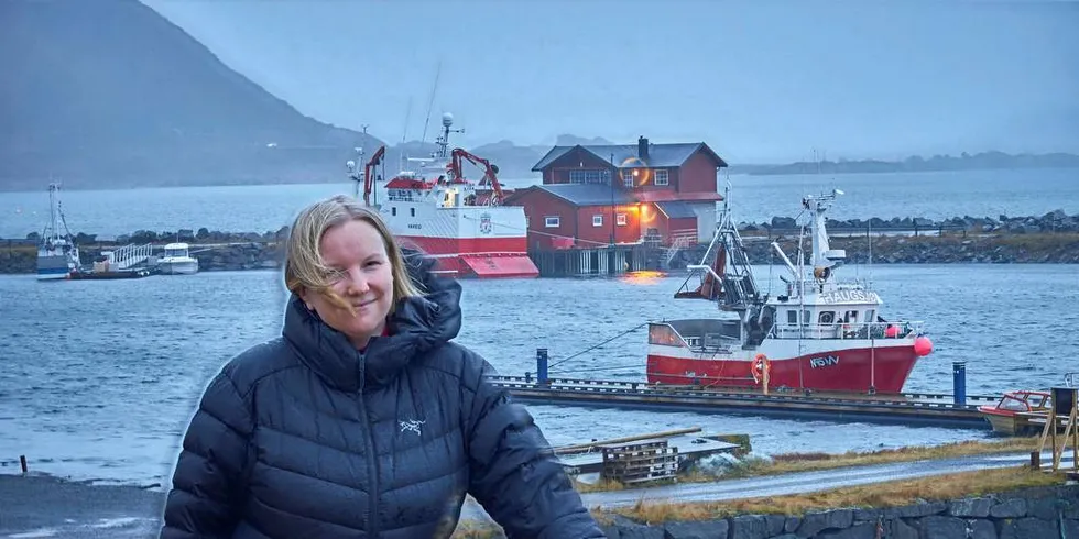 ANTIBIOTIKA: Daglig leder i Norges Kystfiskarlag, Annsofie Kristiansen, vil at lakseoppdrettsnæringen skal ha en «antibiotikavisjon» for bruk av kjemiske midler mot lakselus.Foto: Privat