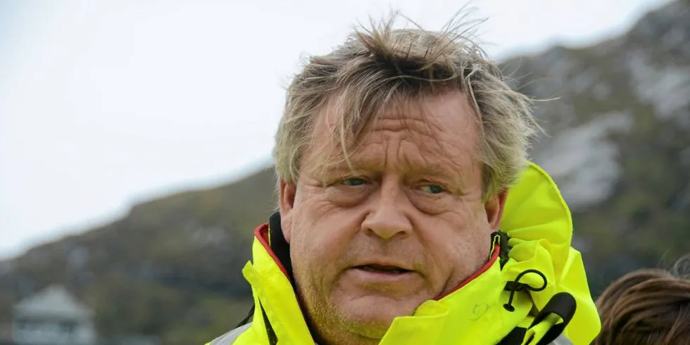 IKKE FRITT FREM FOR LUSEGIFT: De er på ville veier de som påstår at NFD åpner for at det blir fritt fram for å tømme lusevann i gyteområder, mener fiskeriminister Harald T. Nesvik.Foto: Einar Lindbæk