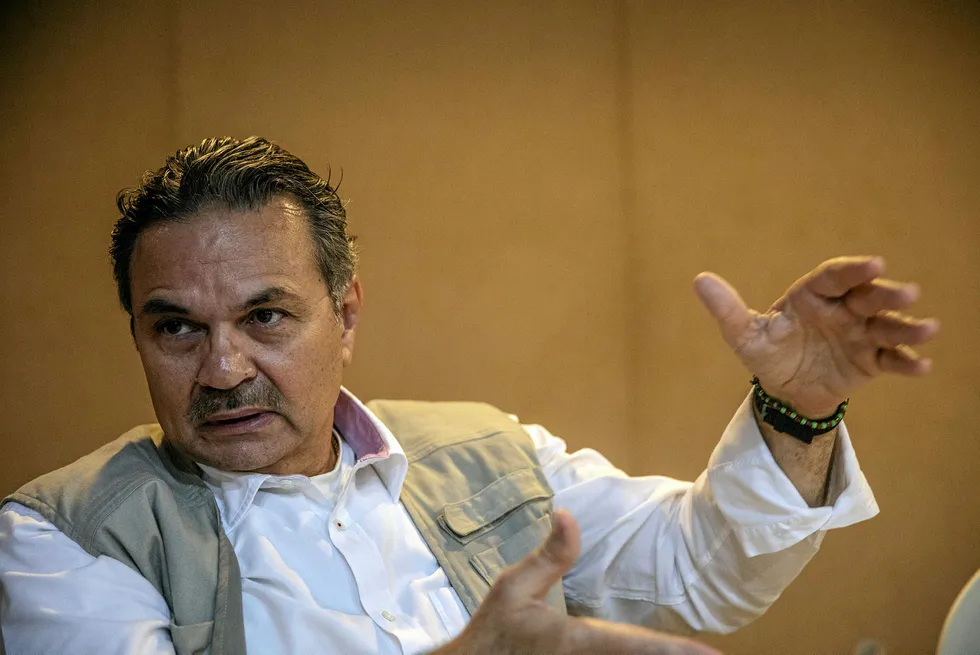 Activity: Pemex chief executive Octavio Romero Oropeza