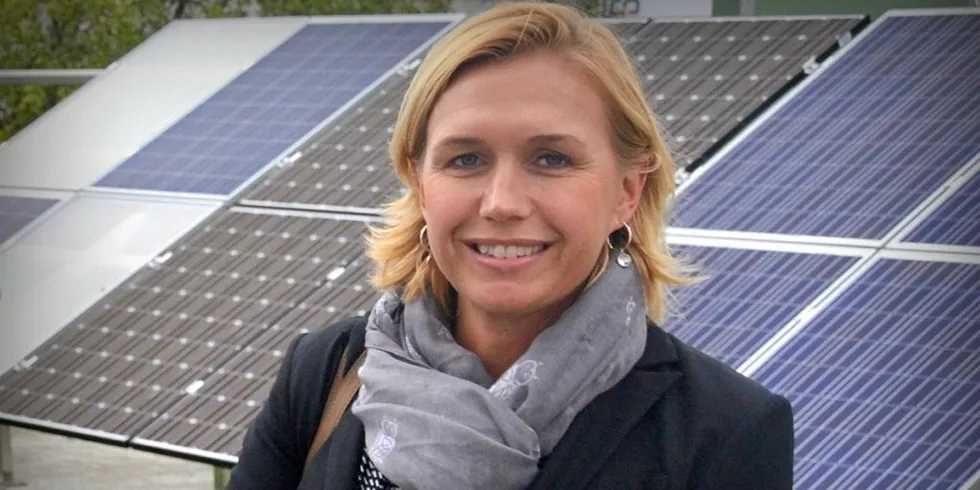 Trine Kopstad Berentsen er daglig leder i Solenergiklyngen.