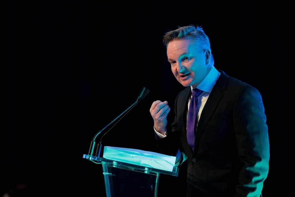 Australia’s Climate Change & Energy Minister Chris Bowen.