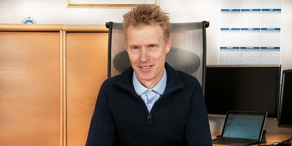 Konsernsjef Eivind Mikalsen i Helgeland Kraft.
