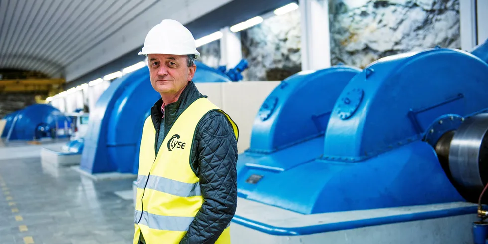 – Vi legger bak oss et godt halvår, sier konsernsjef Eimund Nygaard i Lyse.