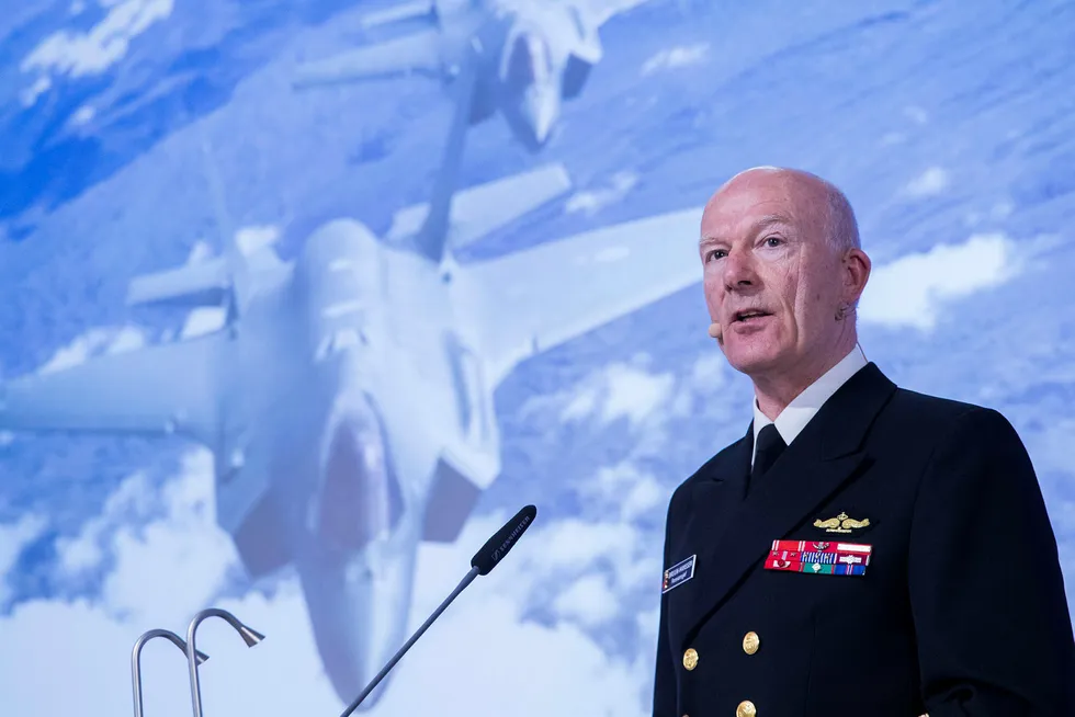 Forsvarssjef Haakon Bruun-Hanssen mener tilstanden i Forsvaret er svak. Foto: Håkon Mosvold Larsen / NTB scanpix