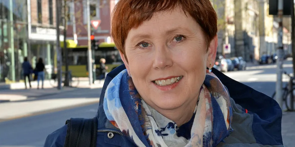 SJEFEN: Ragnhild Åsrønning bor i Trondheim, men pendler mellom Nettselskapets tre lokasjoner – Fosen, Orkdal og Hemne.