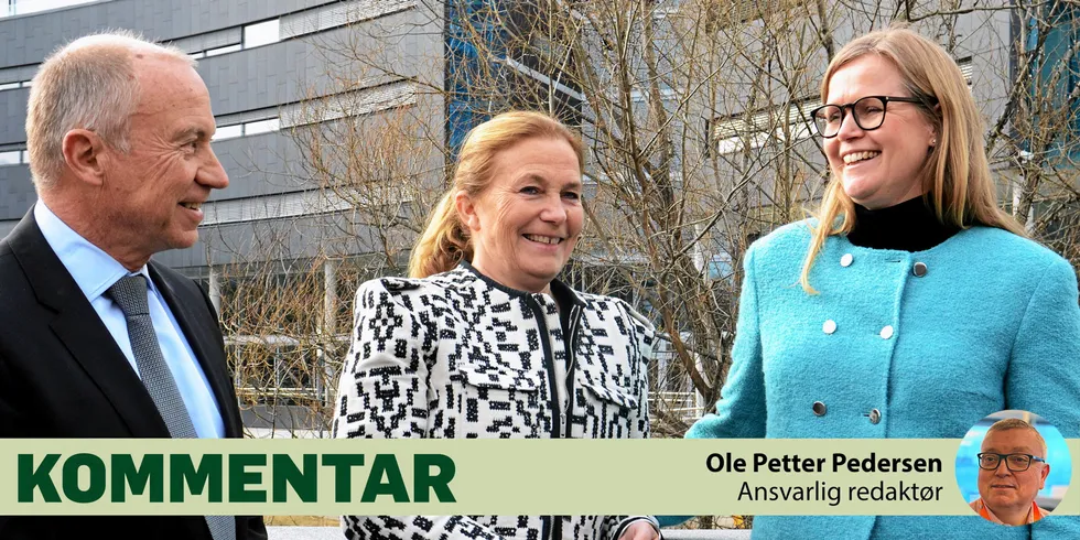 Den nye konsernsjefen Birgitte Vartdal (t.h.) og ny styreleder Alexandra Bech Gjørv har nå eierskap til problemet som er skapt under Christian Rynning-Tønnesens ledelse av Statkraft. Nå har de muligheten til å være mye åpnere enn det forrige regimet. Foreløpig velger selskapet å tie stille.