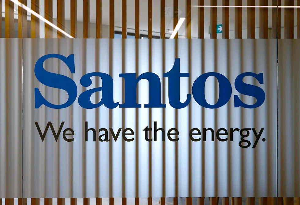 Signing up: Santos will be hoping there are no more setbacks in its portfolio.