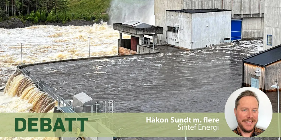 Flommen ved Braskereidfoss kraftstasjon var kanskje den aller mest omtalte flommen i fjor.