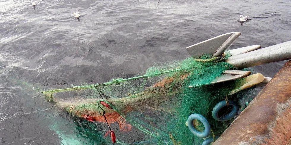 RYDDETOKT: Det er snart klart for Fiskeridirektoratets årlige opprenskningstokt der tapte fiskeredskaper fjernes.Arkivfoto: Monica Langeland, Fiskeridirektoratet