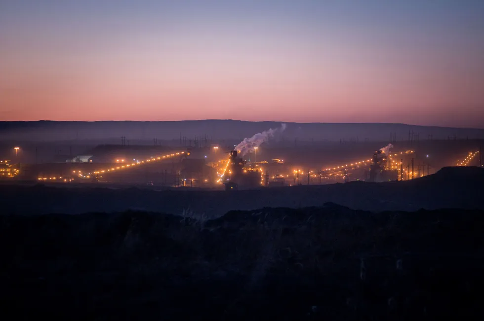 Canadian Natural Resources operates the Horizon oil sands site in Alberta, Canada.