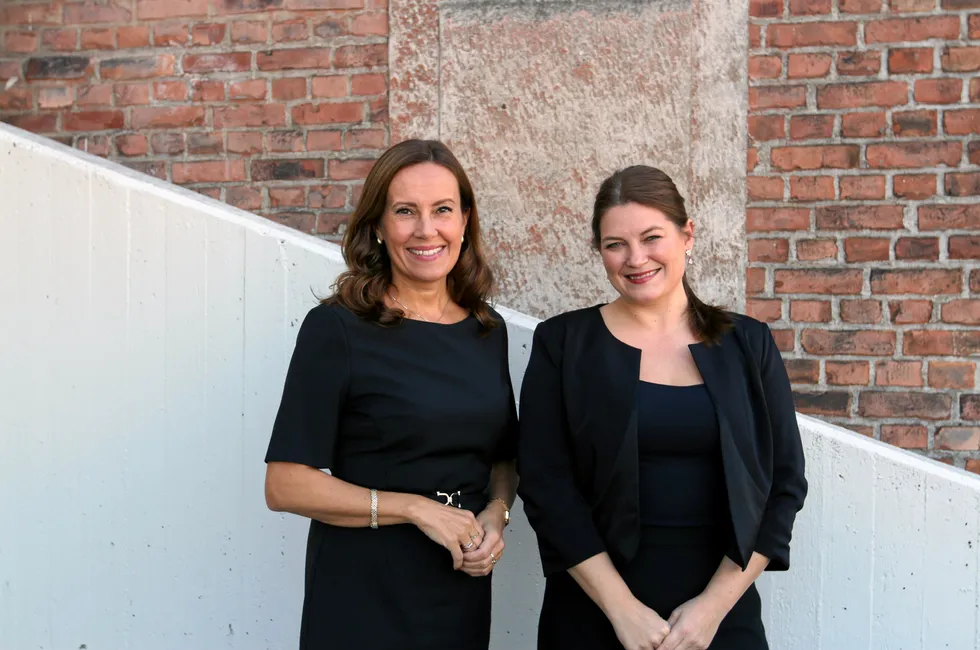 Fiskeri- og havminister Marianne Sivertsen Næss og næringsminister Cecilie Myrseth.