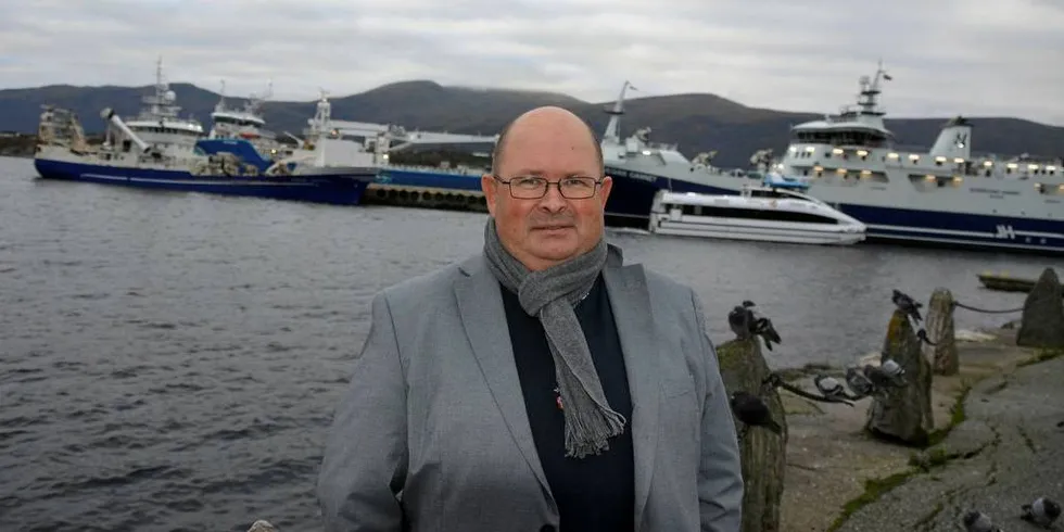 MESSE: John Breivik og teamet hans kom seg greit gjennom første BlueFish i fjor og ser ut til å få ny fremgang på neste års arrangement i Ålesund.Foto: Einar Lindbæk