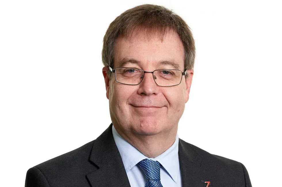 Subsea7 chief executive John Evans.