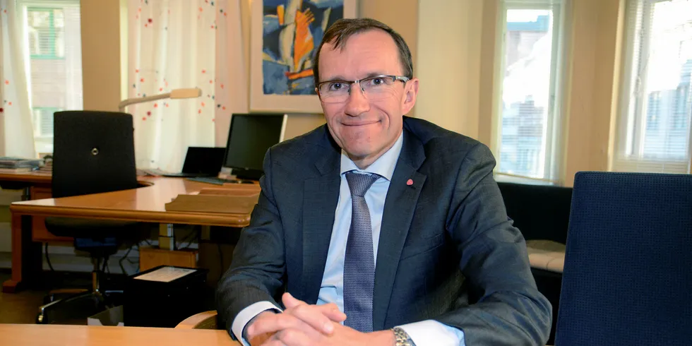 Espen Barth Eide (Ap) er saksordfører for NorthConnect-saken på Stortinget. – Det reelle flertallet vil komme til uttrykk gjennom et flertallsvedtak, slår han fast.