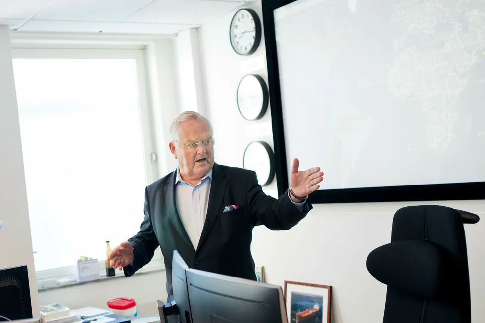 Tankreder Herbjørn Hansson har sikret seg en pensjon på rundt 112 millioner kroner.