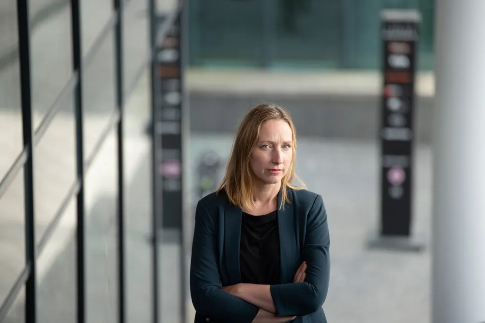 Kjersti Haugland, sjeføkonom i DNB Markets, spår høyere rentetopp neste år.