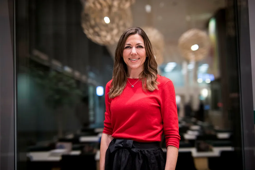 Thina M. Saltvedt slutter som oljeanalytiker i Nordea. Foto: Skjalg Bøhmer Vold