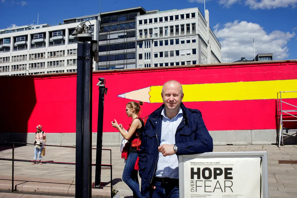 Bjørn Ivar Næss (45) håper det nye pensjonsspareproduktet IPS blir lansert snart, og frykter ikke at han låser fast pengene for lenge. Foto: Javad Parsa