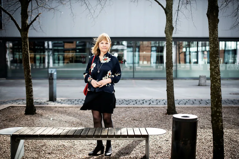 Markedsdirektør i Tine Kathrine Mo sier selskapet bruker mindre penger på tv-reklame enn tidligere.
