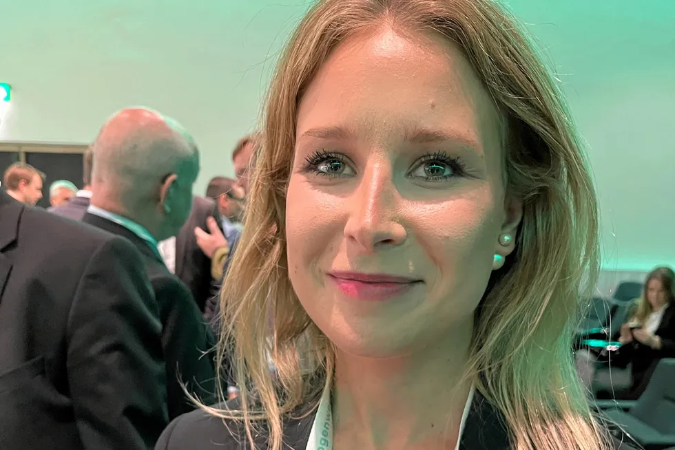 Aleksandra Tomczak, European Hydrogen Week, Brussels.